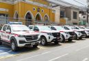 LURIGANCHO CHOSICA REFUERZA SEGURIDAD CON LA ENTREGA DE 10 CAMIONETAS A LA PNP